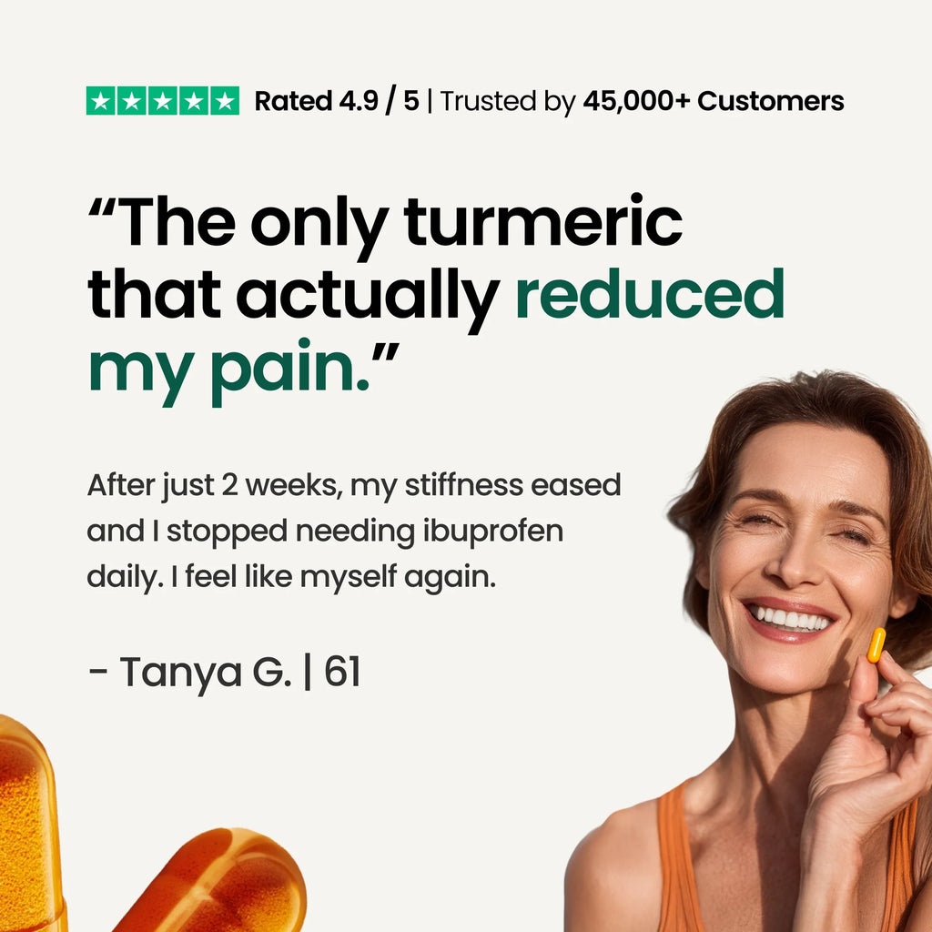Ingrédients NaturaPrime Curcuma 95% cure 4 mois BioPerine